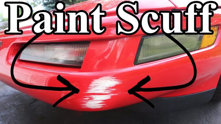 How to Remove Scuffs from Your Car