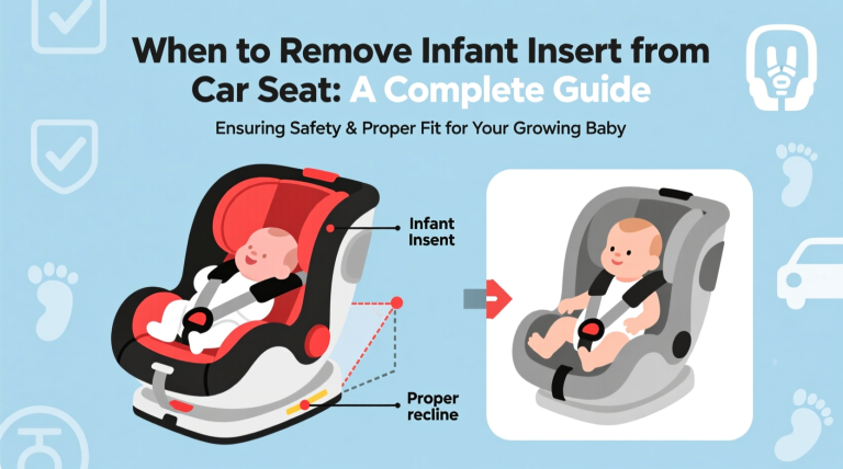 When to Remove Your Infant Car Seat Insert: A Comprehensive Guide
