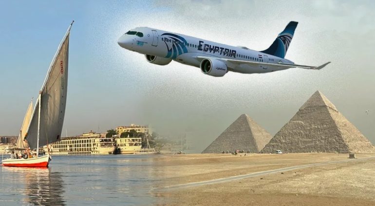 A Day in the Sky: Flying from Hurghada to Cairo and Back